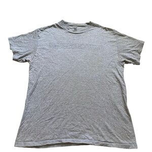 DC Mens Gray Graphic Shirt Size Medium